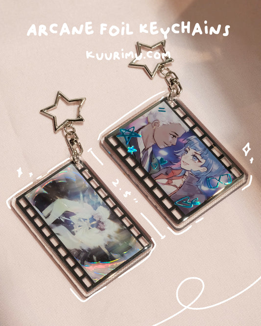 Arcane Foil Keychains - Timebomb Jayvik