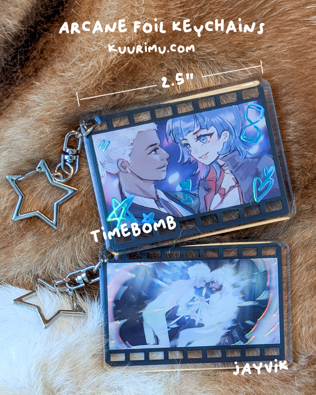 Arcane Foil Keychains - Timebomb Jayvik