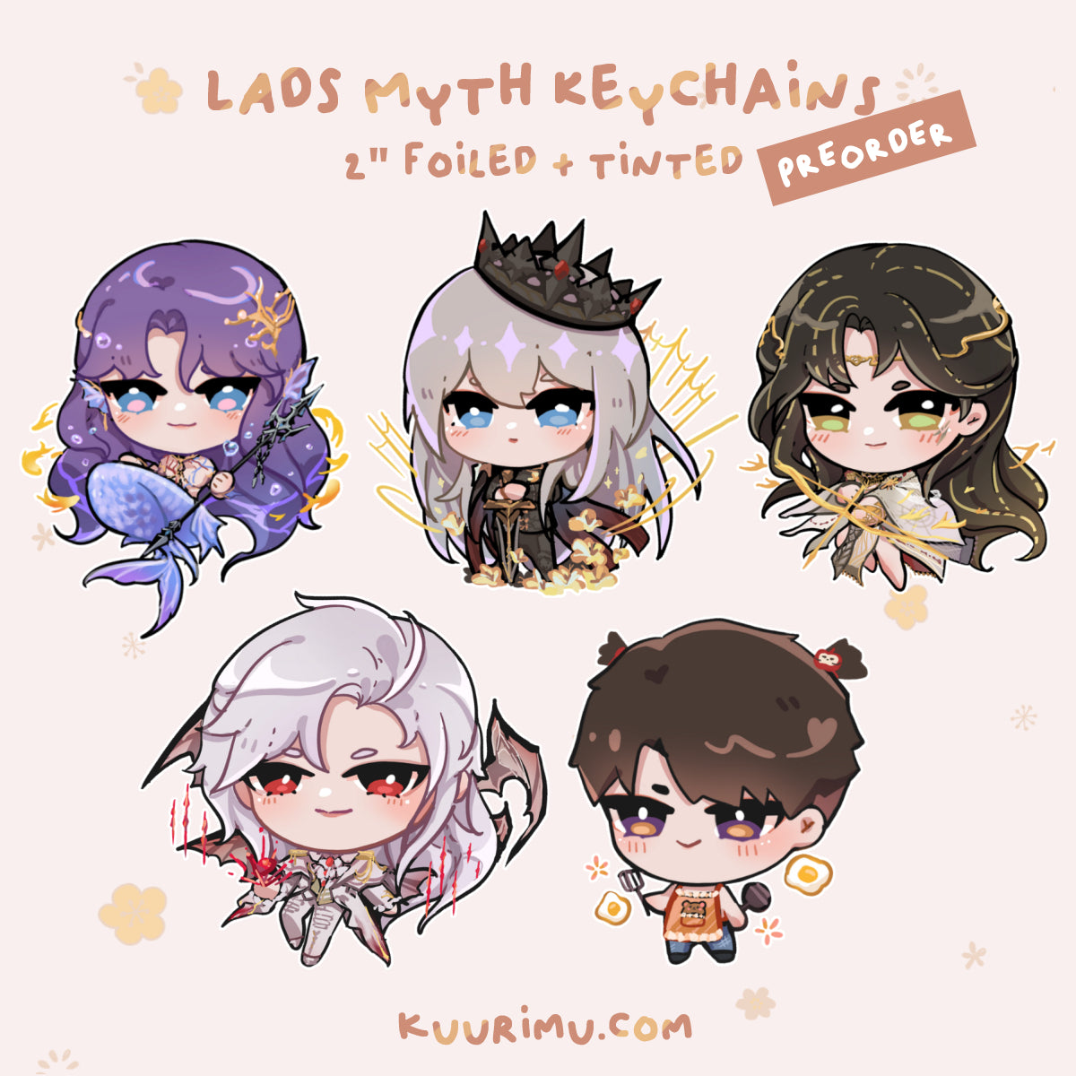 LADS Myth Keychains
