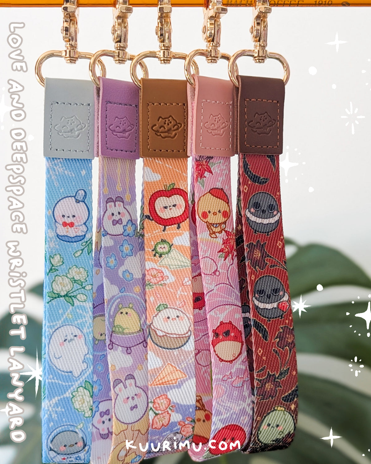Love and Deepspace Wristlet Lanyards