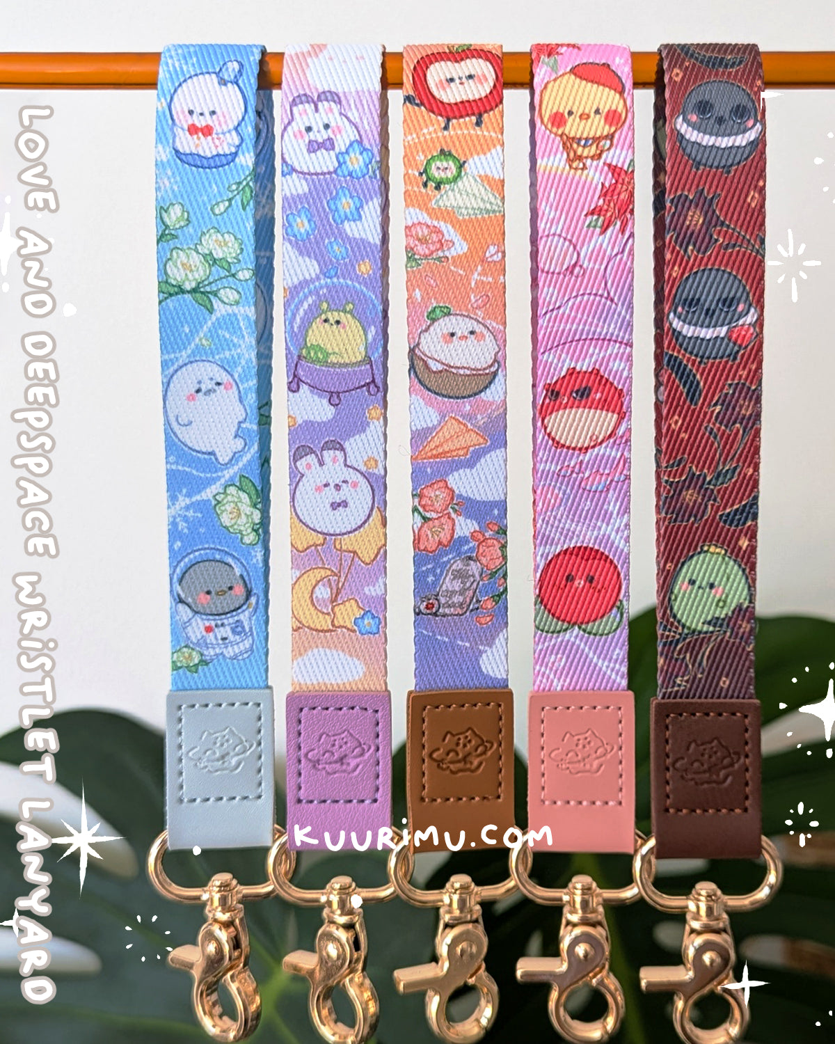 Love and Deepspace Wristlet Lanyards