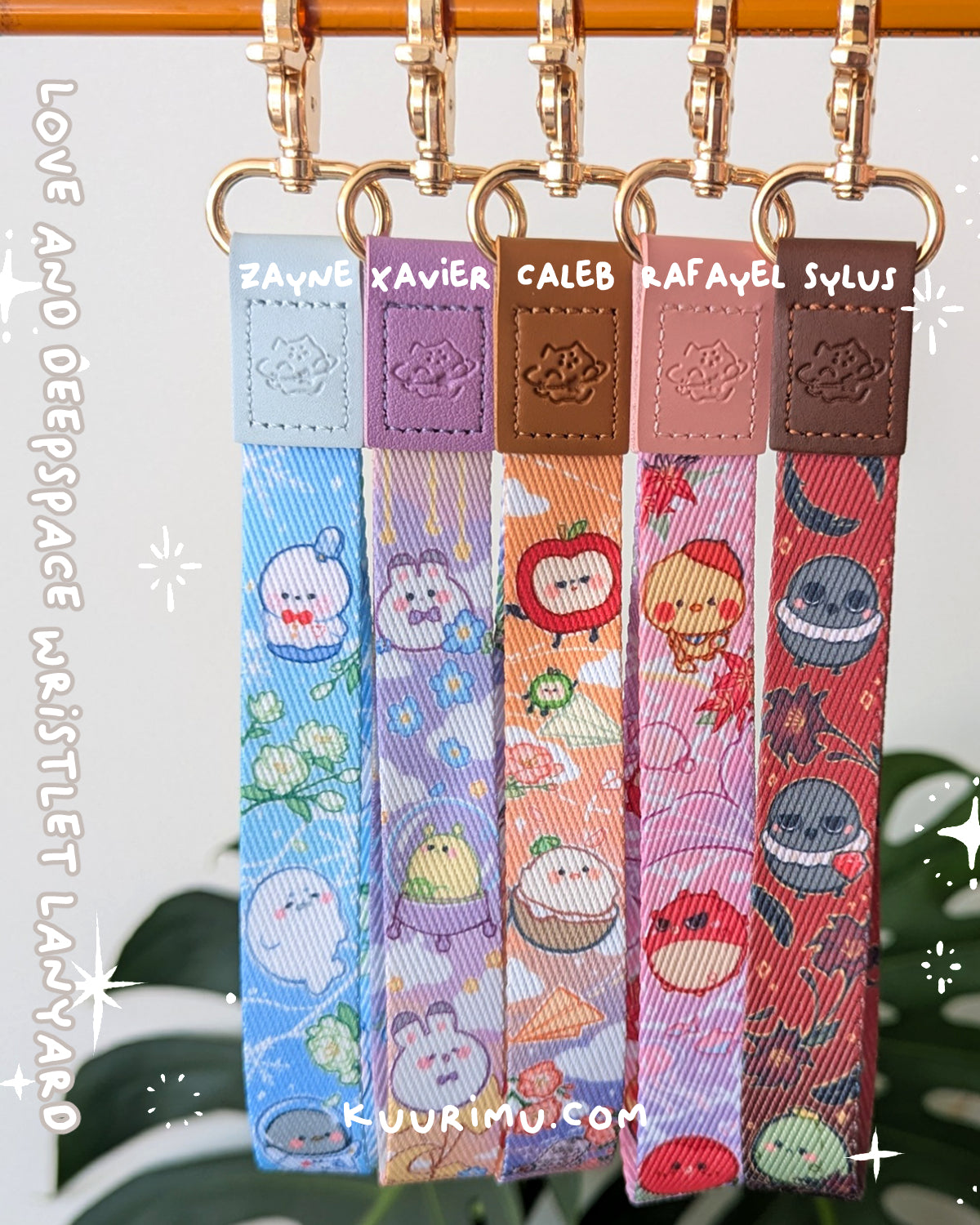 Love and Deepspace Wristlet Lanyards