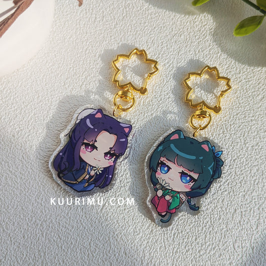 Maomao & Jinshi Keychains - Apothecary Diaries