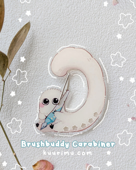 Brushbuddy Acrylic Carabiner - Witch Hat Atelier