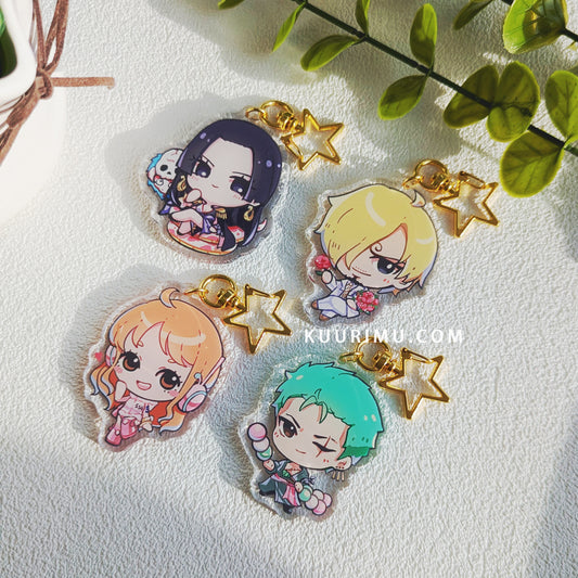 One Piece Acrylic Keychains vol 2
