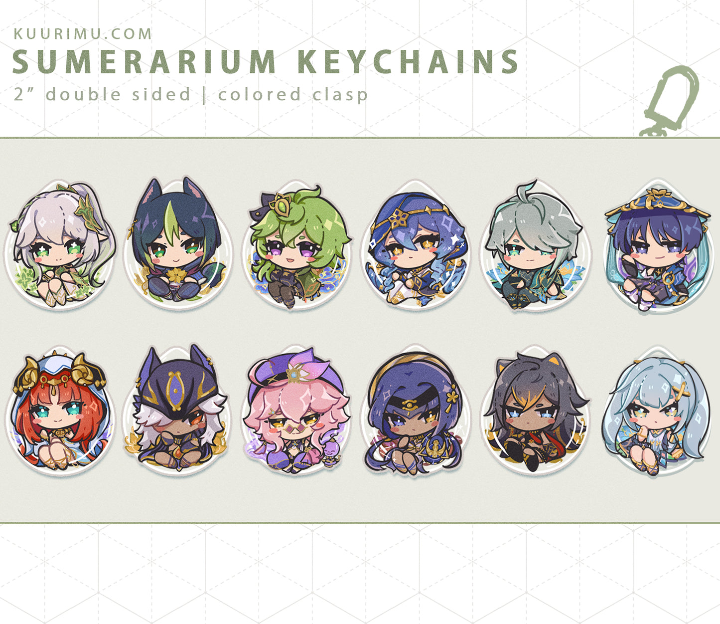 Acrylic Keychain - Sumerarium