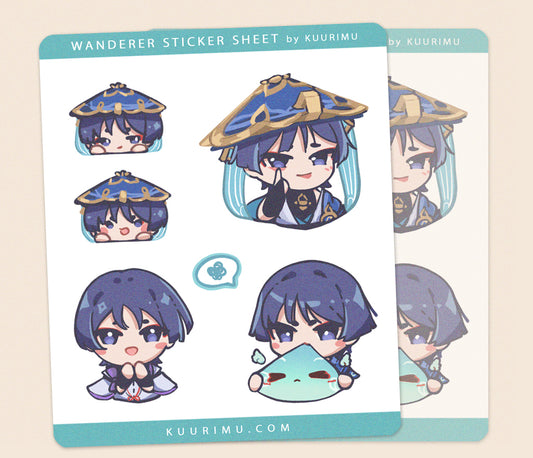Wanderer Sticker Sheet