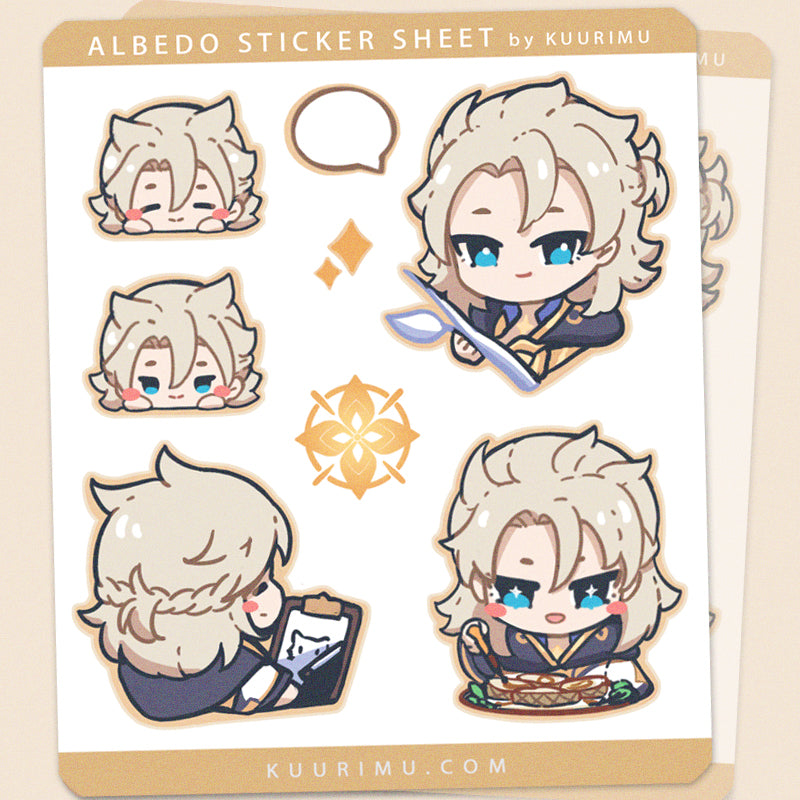 Albedo Sticker Sheet