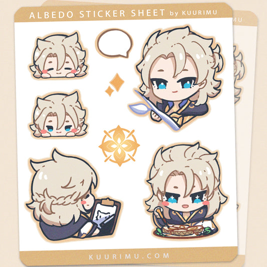 Albedo Sticker Sheet