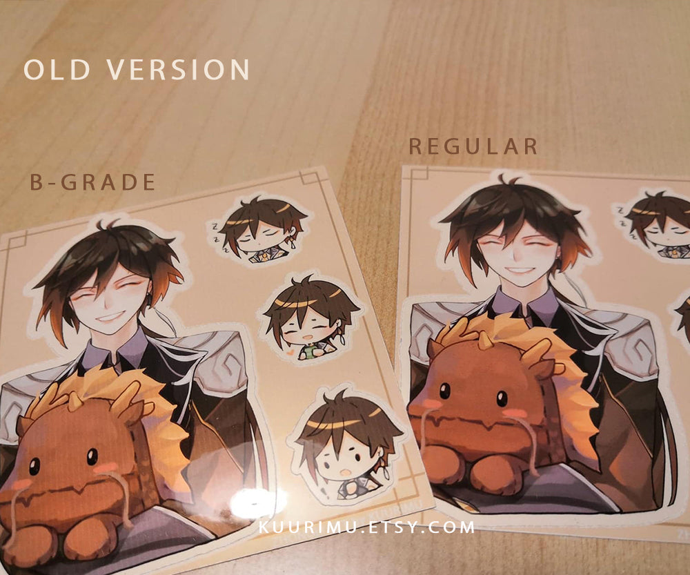 Zhongli Sticker Sheet