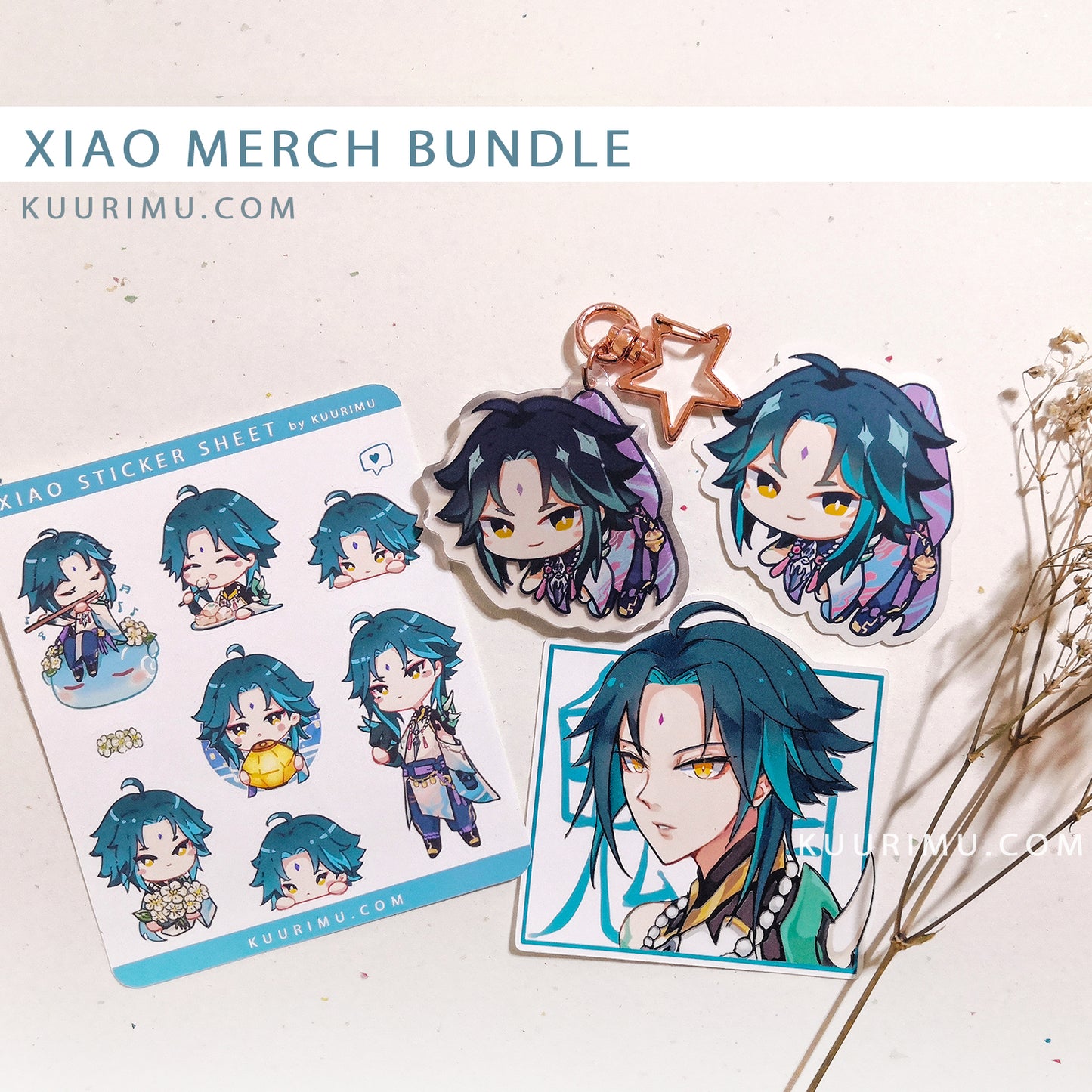 Xiao Sticker Sheet