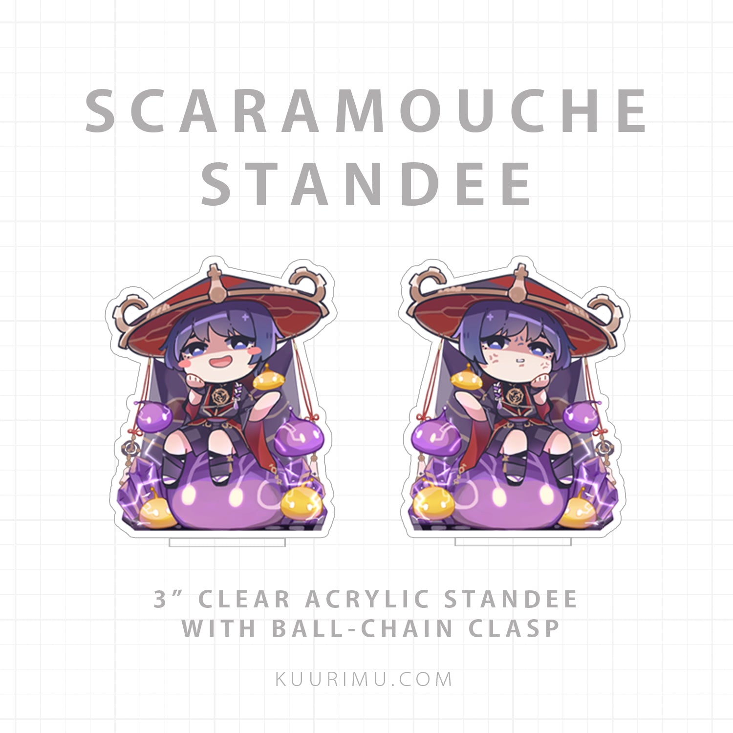 Genshin Impact - Scaramouche Standee by Kuurimu – Kuurimu Art