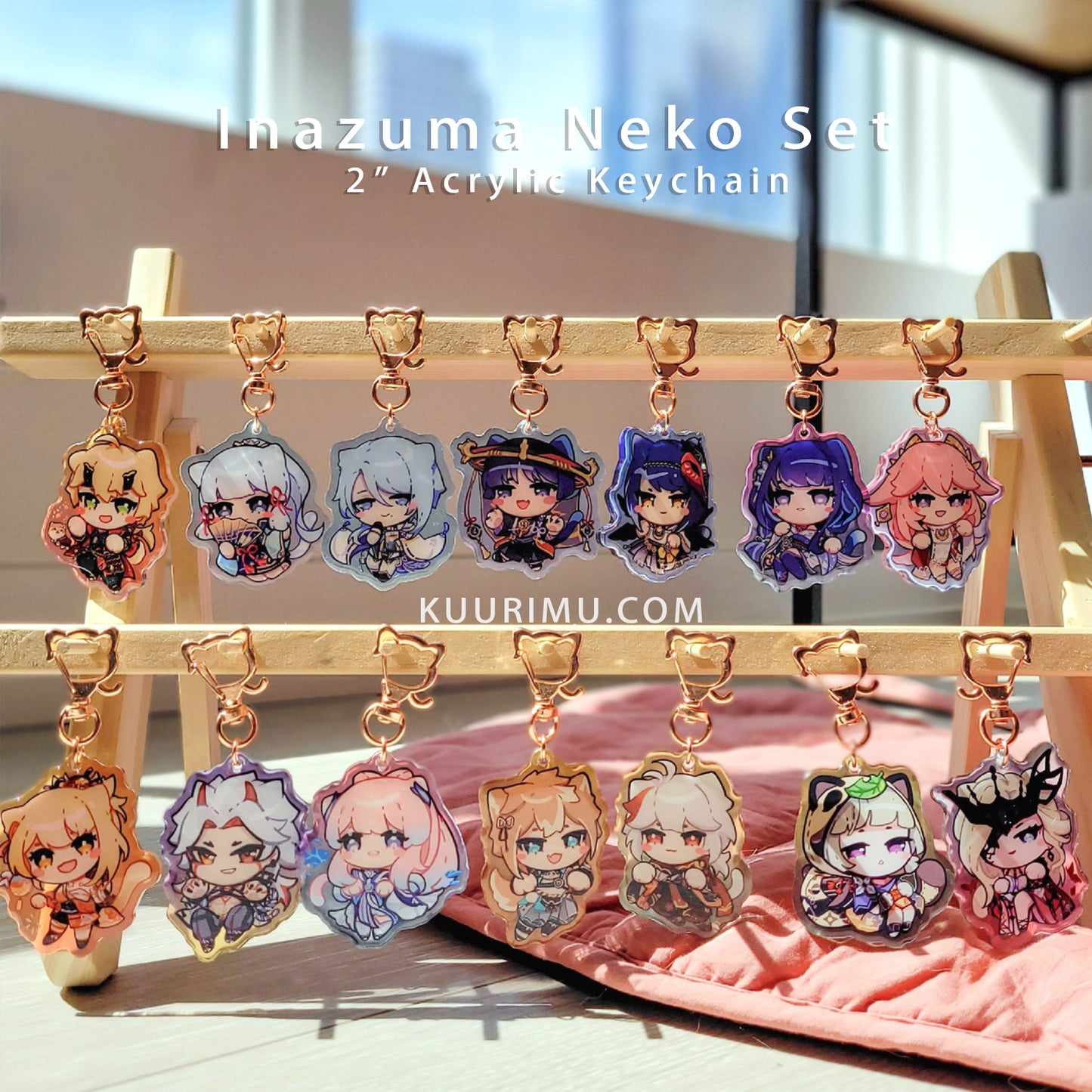 Acrylic Charms - Inazuma Neko Charm