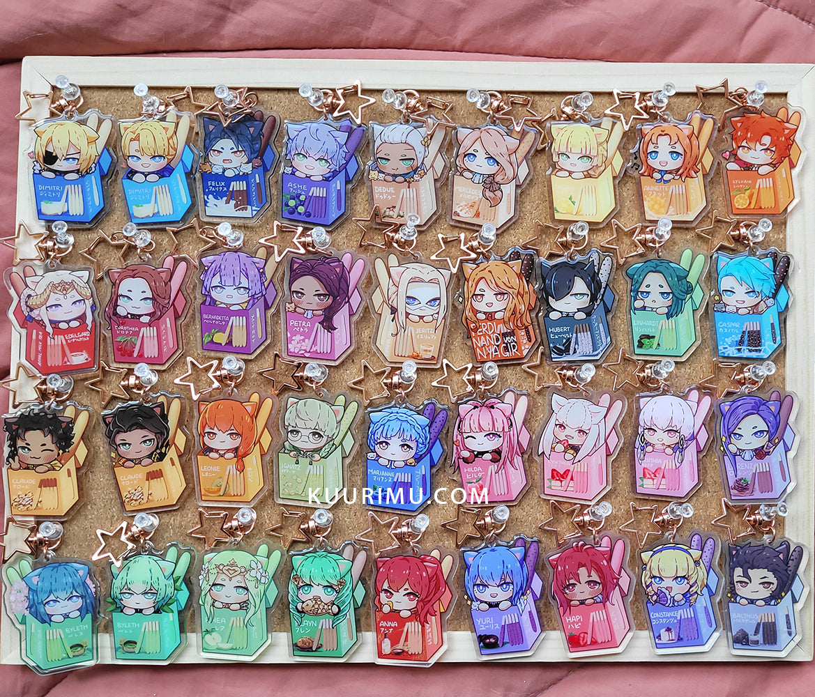 FE3H Pawky Acrylic Charms