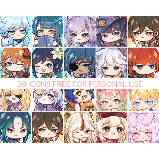 Icon Pack (20) - Digital Download