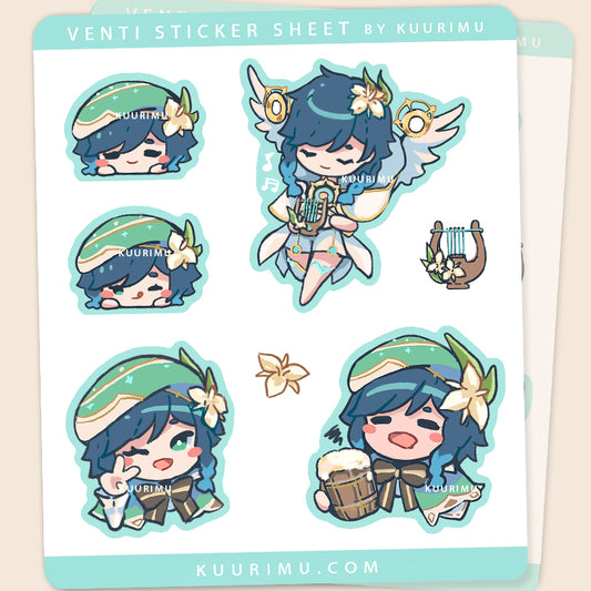 Venti Sticker Sheet