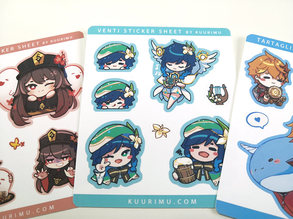 Venti Sticker Sheet