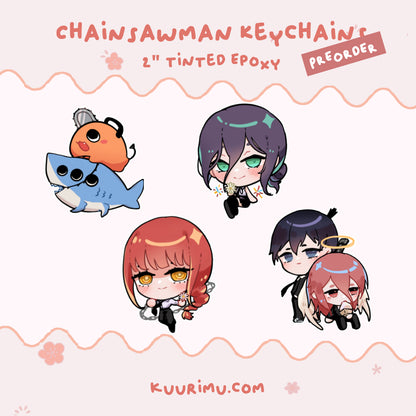 Chainsaw Man Keychains