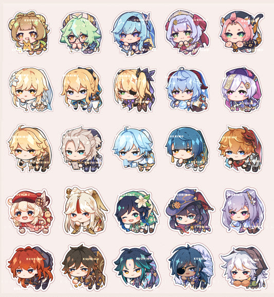 Genshin Impact Acrylic Charms