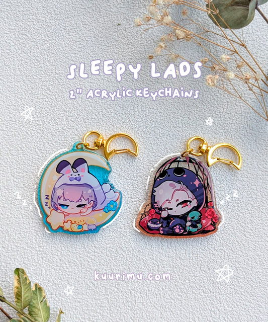 Sleepy LADS Keychains