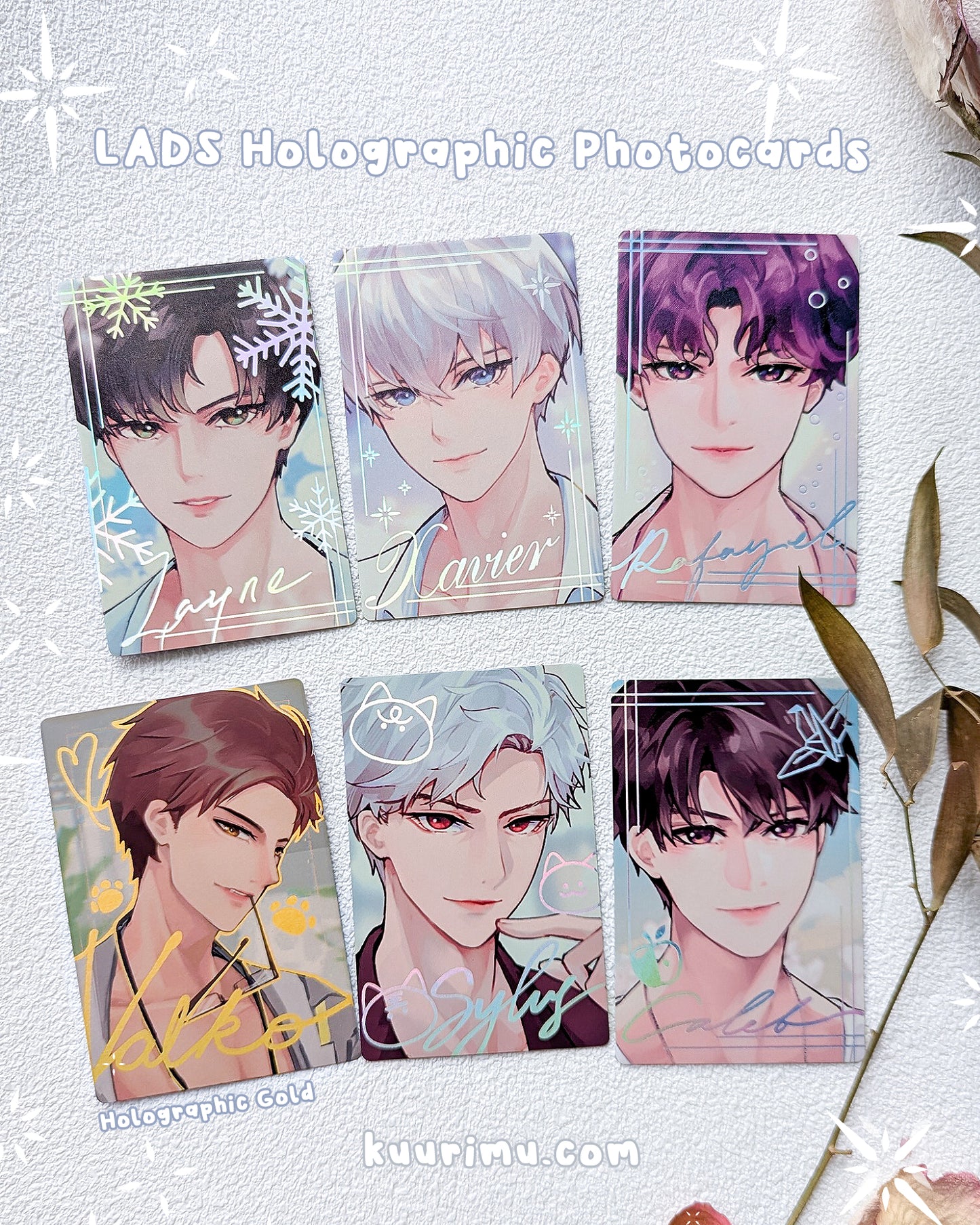 Love and Deepspace Holographic Photocards