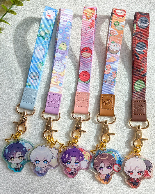 Love and Deepspace Wristlet Lanyards
