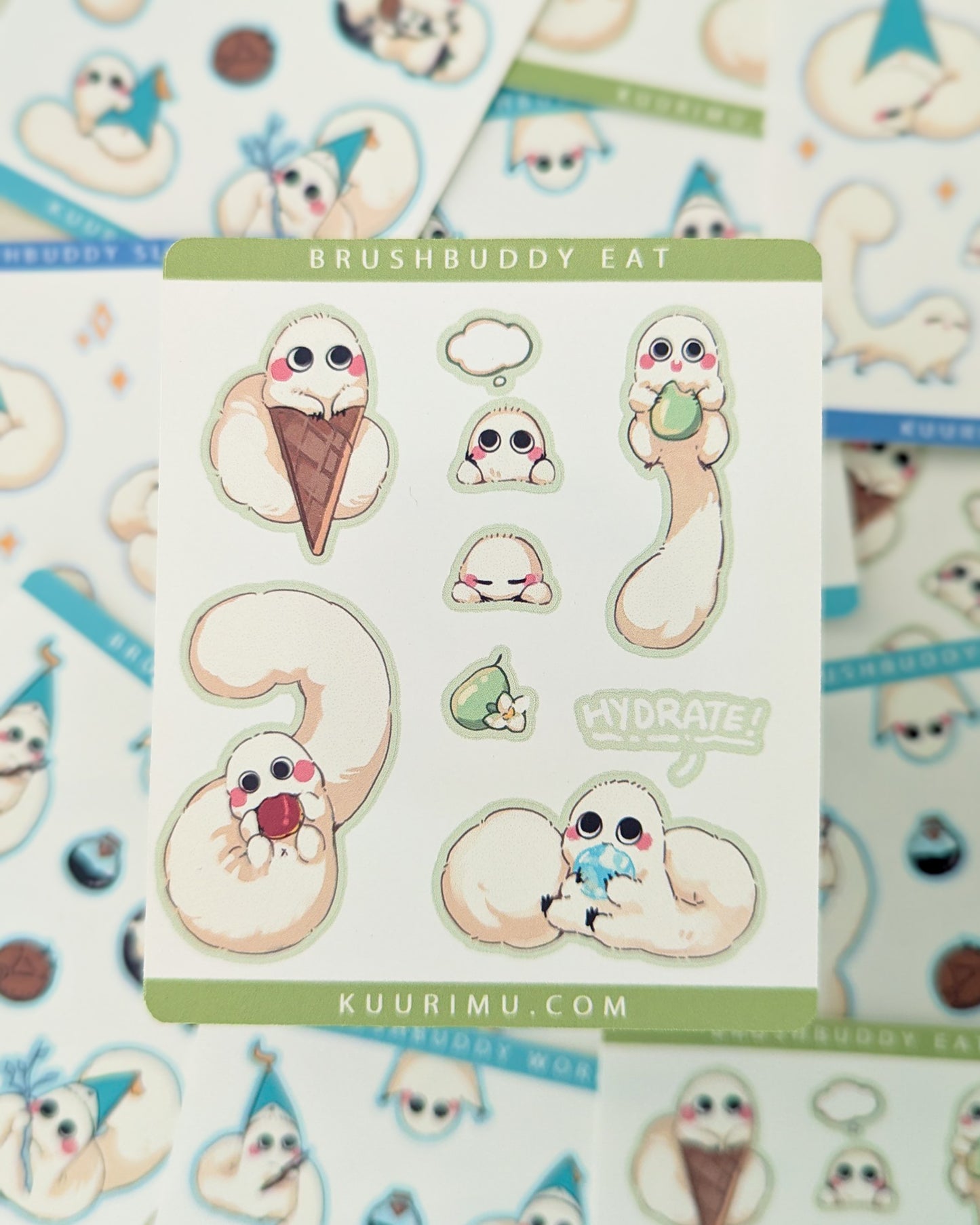 Brushbuddy Sticker Sheet - Witch Hat Atelier