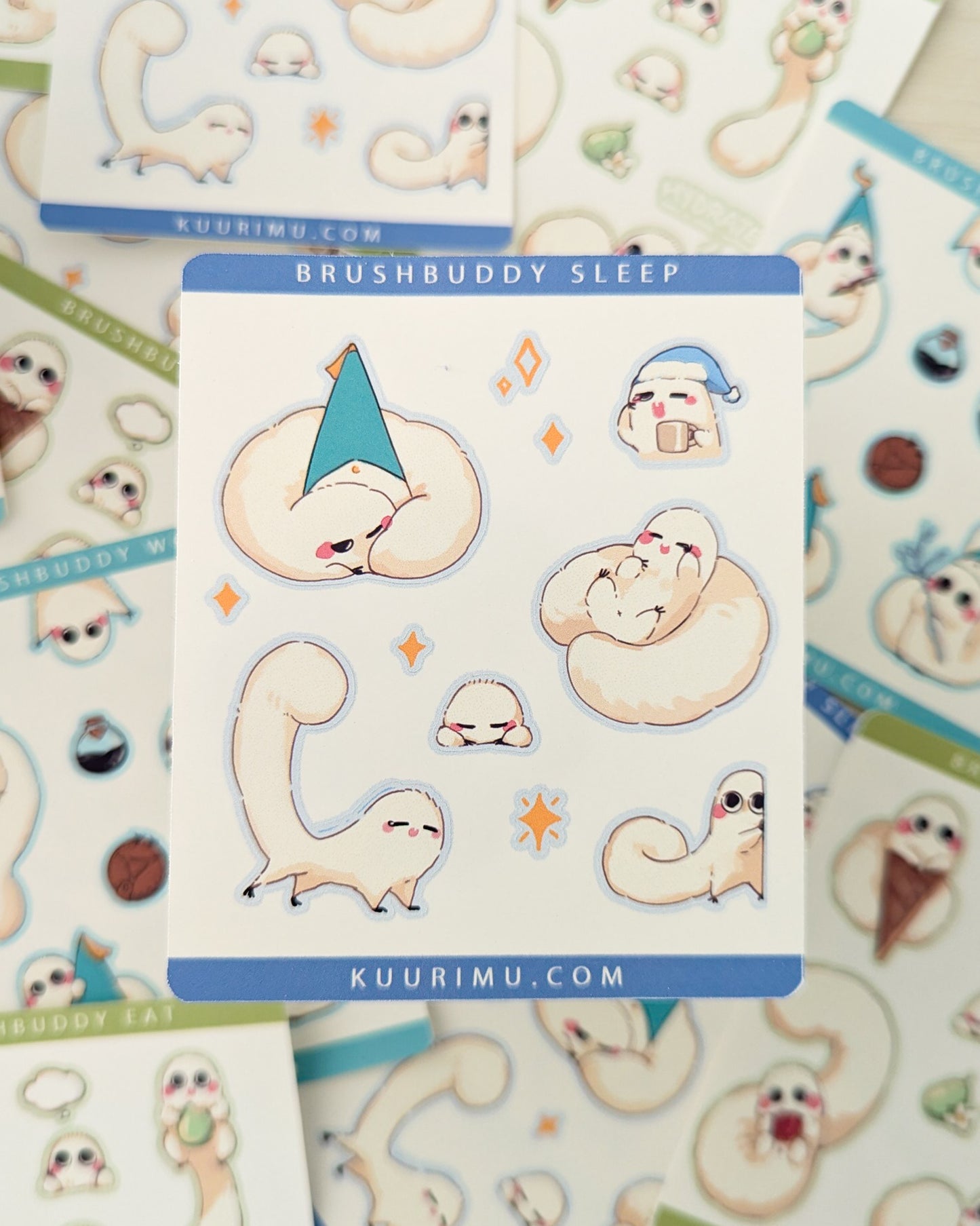 Brushbuddy Sticker Sheet - Witch Hat Atelier