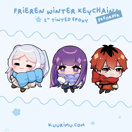 Winter Frieren Keychains - PREORDER