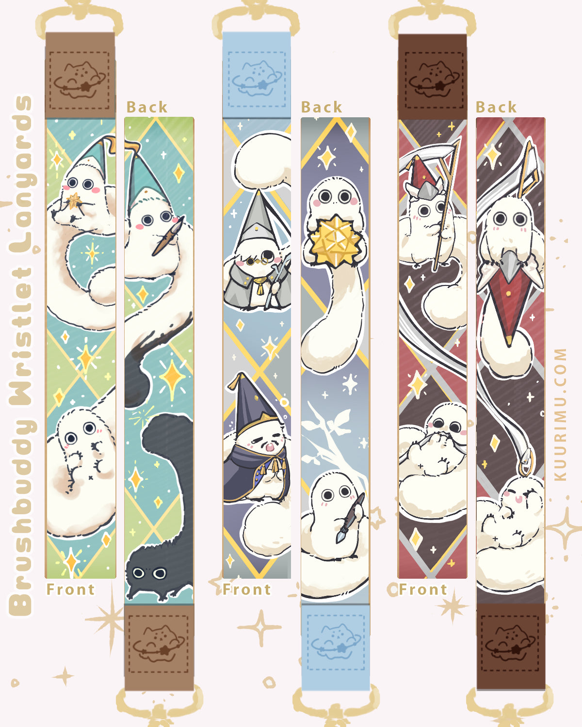 Brushbuddy Wristlet Lanyard - Witch Hat Atelier