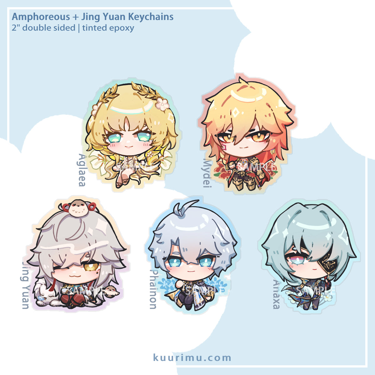 Honkai Star Rail Vol.2 Keychains