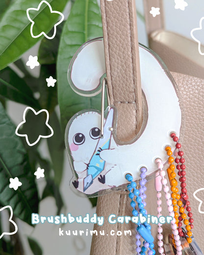 Brushbuddy Acrylic Carabiner - Witch Hat Atelier