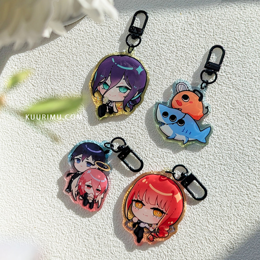 Chainsaw Man Keychains