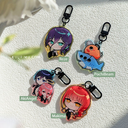 Chainsaw Man Keychains