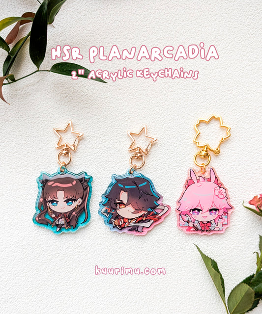 Planarcadia Keychains (HSR)