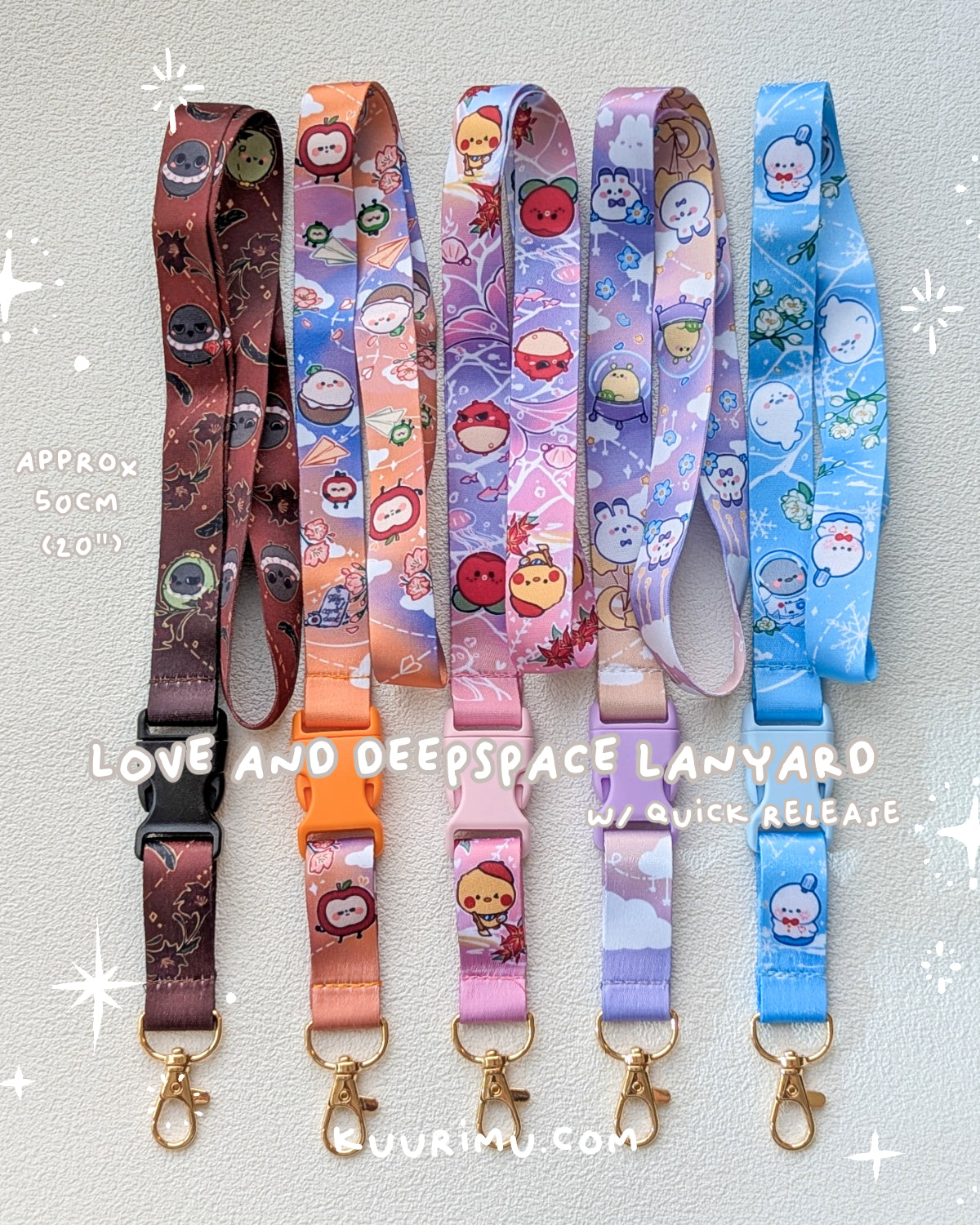 Love and Deepspace Lanyards (Long)