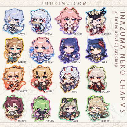 Acrylic Charms - Inazuma Neko Charm