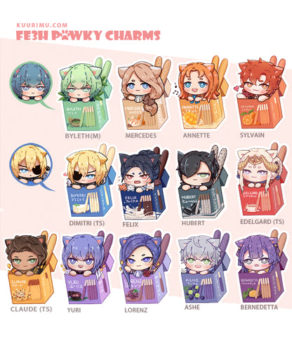 FE3H Pawky Acrylic Charms