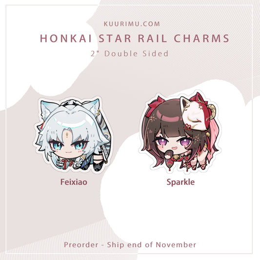 Honkai Star Rail Charms PREORDER