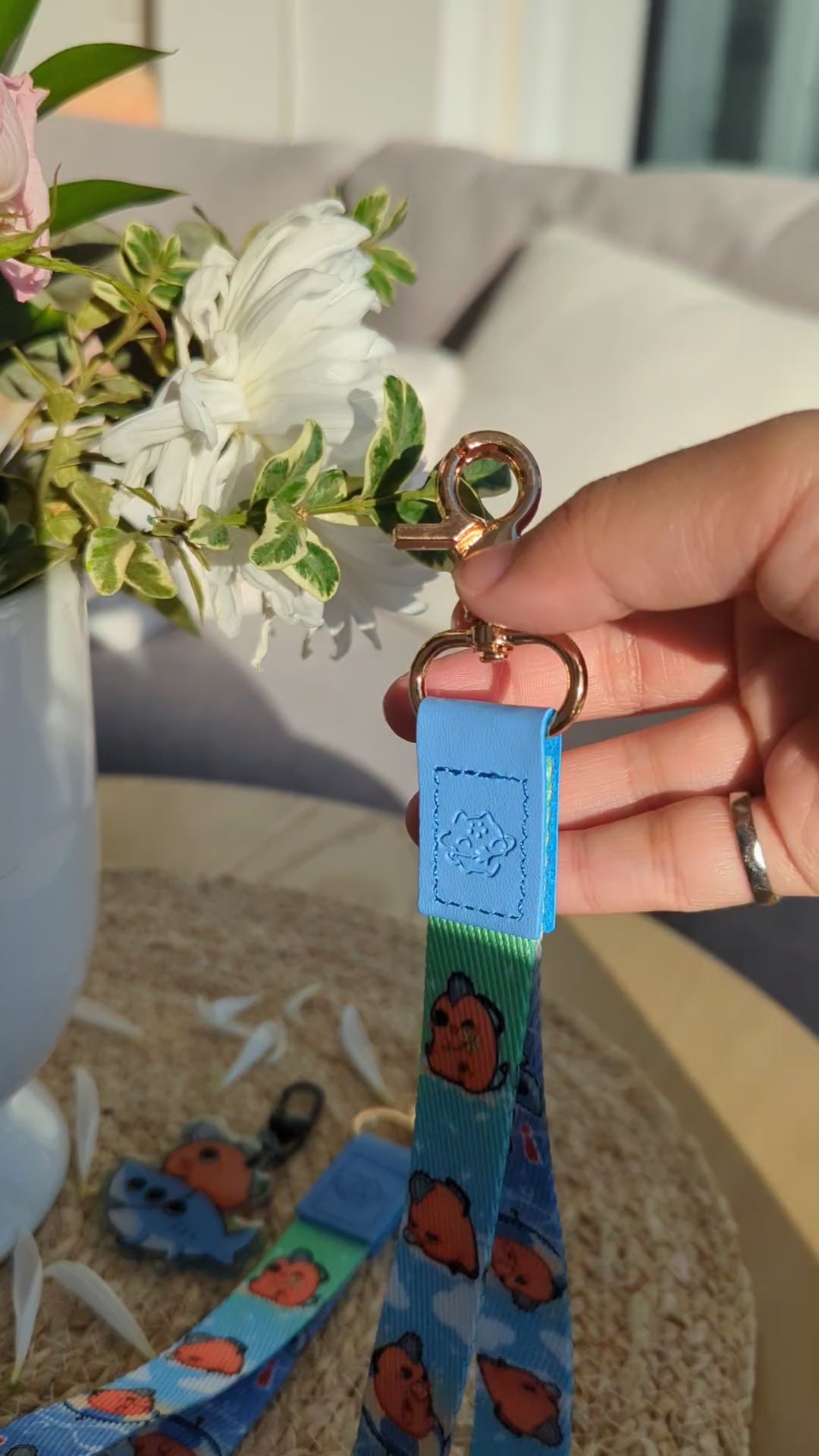 PochiBeam Wristlet Lanyard - Chainsaw Man – Kuurimu Art