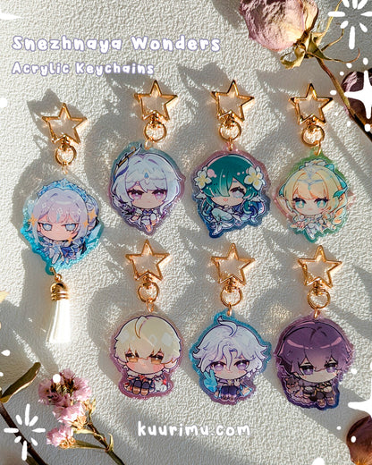 Snezhnaya Wonders - Genshin Impact Keychains