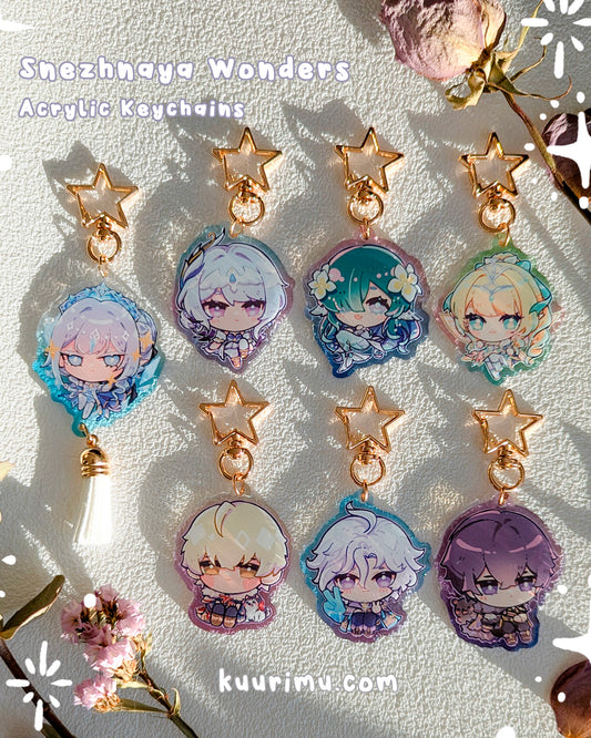 Snezhnaya Wonders - Genshin Impact Keychains