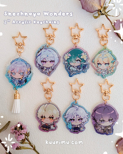 Snezhnaya Wonders - Genshin Impact Keychains