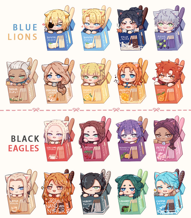 FE3H Pawky Acrylic Charms