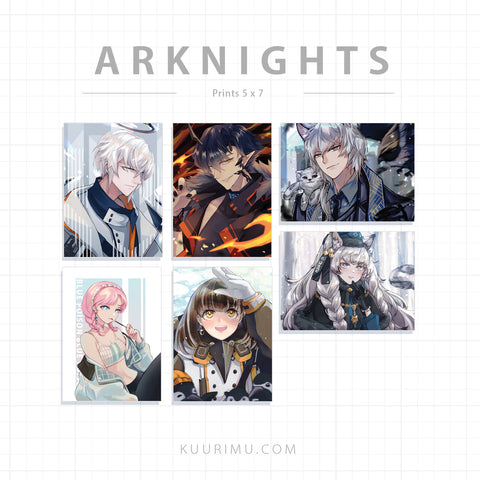 Arknights Prints - 5x7
