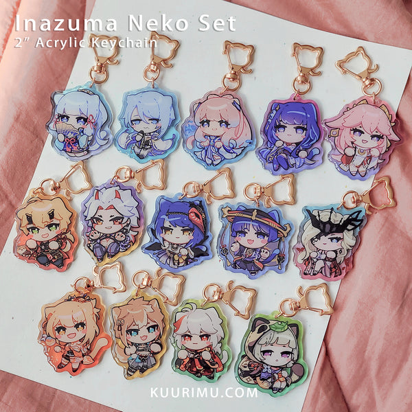 Acrylic Charms - Inazuma Neko Charm